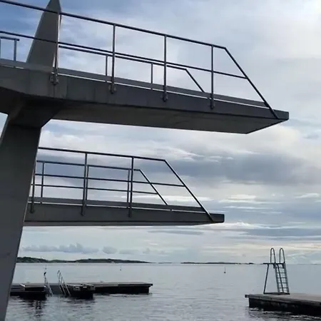 Ferienhaus Family With Panoramic Windows By Oksrodkilen *